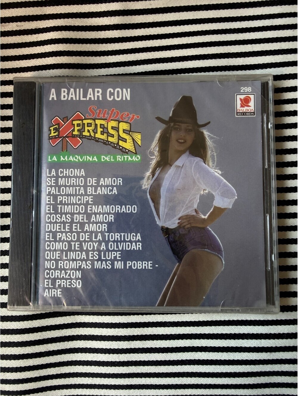 Super Express - A Bailar Con Super Express CD 1997 Balboa Records La Chona NUEVO